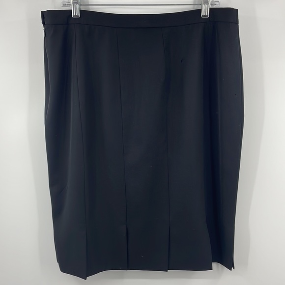 Vintage Escada by Margaretha Ley black panel Skirt Measurements - Picture 2 of 8